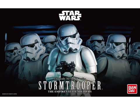 Mô Hình Lắp Ráp 1/12 Stormtrooper The Empire's Elite Soldiers của Bandai Nhật Bản