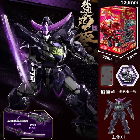 Mô hình lắp ráp MOSHOW x SEMBO BLOCK Progenitor Effect Blind Box 2nd Edition