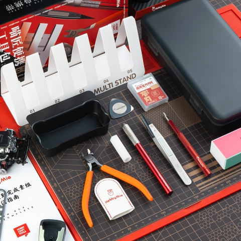 Dụng cụ Hobby Mio Bộ Dụng Cụ Lắp Ráp Mô Hình Gundam Hobby Mio Craft Tool Set 10 (Combo 10 món)