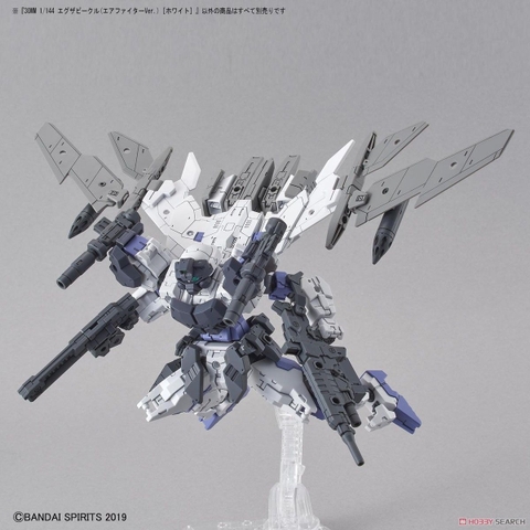 Mô Hình Lắp Ráp Phụ Kiện 30MM 1/144 EXTENDED ARMAMENT VEHICLE (AIR FIGHTER Ver.)[WHITE] của Bandai