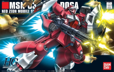 Mô Hình Lắp Ráp HG UC 1/144 MSN-03 Jagd Doga - Quess Paraya Custom của Bandai