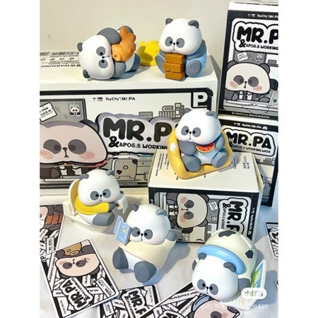 [Hộp Mù] Mr.Pa Apos;s Working Week của ToyCity