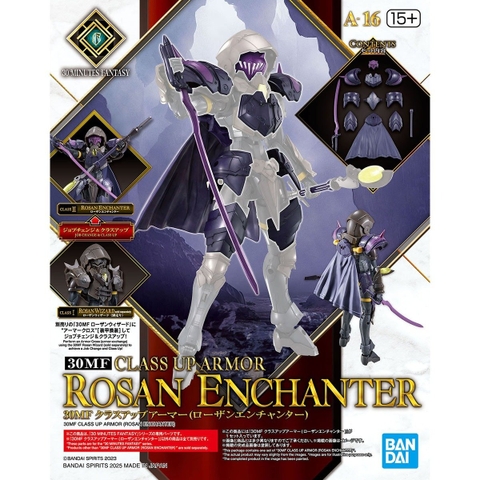 Mô Hình Lắp Ráp 30MF Class Up Armor - Rosan Enchanter của Bandai Nhật Bản