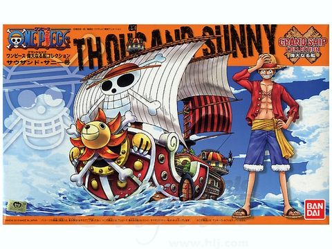 Mô Hình Lắp Ráp GRAND SHIP COLLECTION THOUSAND SUNNY của Bandai nhật