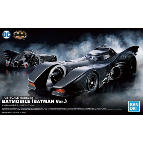 Mô Hình Lắp Ráp 1/35 SCALE MODEL KIT BATMOBILE (BATMAN Ver.) của Bandai Nhật Bản