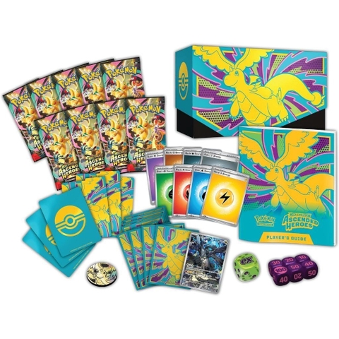 Thẻ Pokemon TCG - ETB2.5 Mega Evolution Ascended Heroes Elite Trainer Box - bản tiếng anh