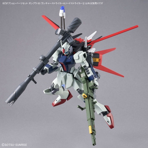 Mô hình lắp ráp Gundam Phụ Kiện Option Parts Set Gunpla 02 - Sword & Launcher Pack Chính Hãng Bandai