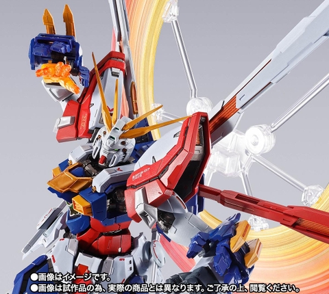 Mô Hình Ráp Sẵn METAL BUILD Burning Gundam & Burning Gundam Second của P-Bandai Nhật Bản