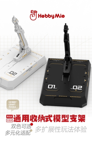 Mô Hình Lắp Ráp Đế Trưng Bày Gundam Universal Storage Base Dành Cho HG RG MG  của Hobby Mio