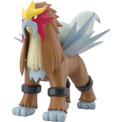 Mô Hình Lắp Ráp Pokemon POKEPLA ENTEI Chính Hãng Bandai
