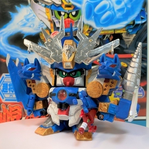 Mô Hình Lắp Ráp SD BB135 BAKURYU GUNDAM Chính Hãng Bandai Nhật Bản