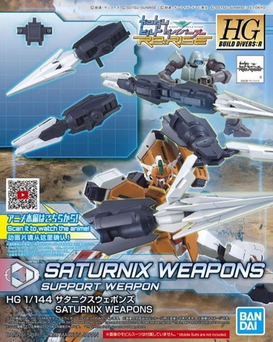 Mô Hình Gundam Bộ phụ kiện HG Saturnix Weapons Support Weapon của Bandai Nhật Bản