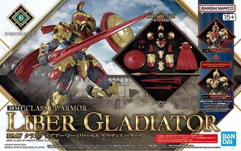 Mô Hình Lắp Ráp Phụ Kiện 30MF Class Up Armor - Liber Gladiator của Bandai Nhật Bản