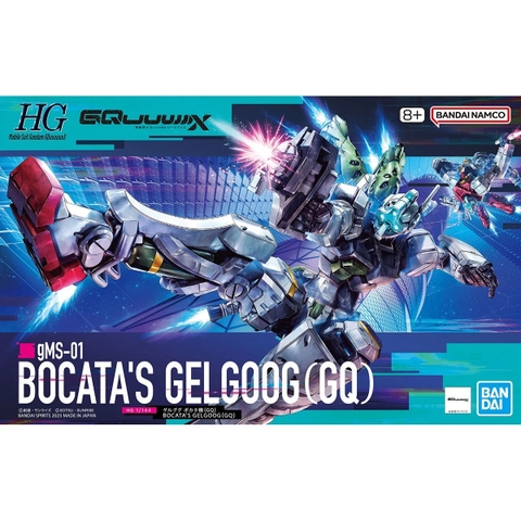 Mô Hình Lắp Ráp Gundam HG GQ 1/144 GQ BOCATA’S GELGOOG của Bandai Nhật Bản
