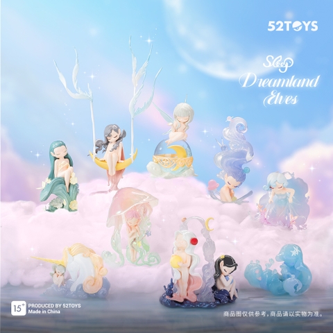 [Hộp Mù] Blindbox Candybox Sleep Dreamland Elves - (Tiên ngủ - xứ sở mộng mơ) của 52Toys