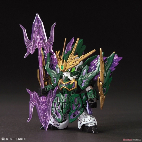 Mô Hình Lắp Ráp Gundam SD SANGOKU SOKETSUDEN Zhang He ALTRON GUNDAM của Bandai Nhật Bản