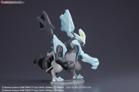 Mô Hình Lắp Ráp Pokemon POKEPLA SELECT SERIES BLACK KYUREM của Bandai Nhật Bản