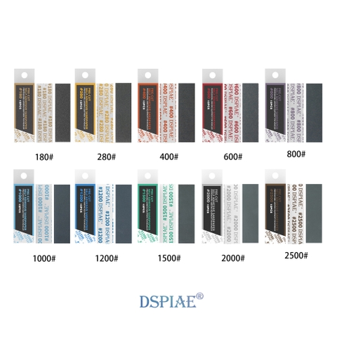 Dụng Cụ DSPIAE Giấy Nhám cao cấp dính cắt sẵn MSP (1 hộp 10 cái)