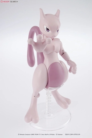 Mô Hình Lắp Ráp Pokemon PLAMO COLLECTION SERIES MEWTWO của Bandai Nhật Bản