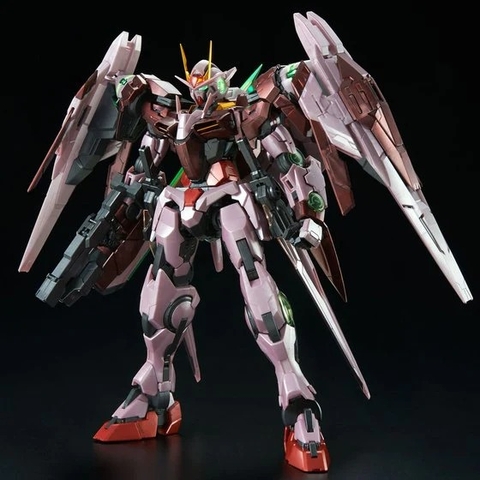 Mô Hình Lắp Ráp Gundam PG 1/60 GN-0000 + GNR-010 Trans-Am Gundam 00 Raiser của Bandai Nhật bản