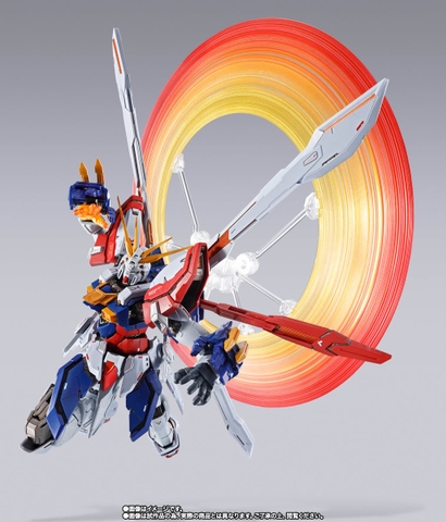 Mô Hình Ráp Sẵn METAL BUILD Burning Gundam & Burning Gundam Second của P-Bandai Nhật Bản