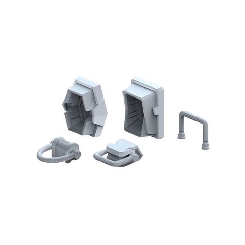 Mô hình lắp ráp Gundam Phụ kiện Builders Parts HD Non-Scale Ms Detail 01 của Bandai Nhật bản
