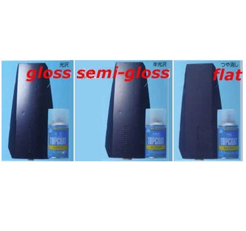 Sơn phủ mô hình Top Coat Gloss B501 Semi Gloss B502 Flat B503 Premium B601 B602 B603 của Mr Hobby
