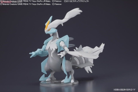 Mô Hình Lắp Ráp Pokemon POKEPLA COLLECTION SELECT SERIES WHITE KYUREM của Bandai Nhật Bản