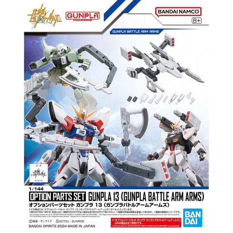 Mô Hình Lắp Ráp Gundam Bộ Phụ Kiện OPTION PARTS SET GUNPLA 13 (GUNPLA BATTLE ARM ARMS) của Bandai Nhật Bản