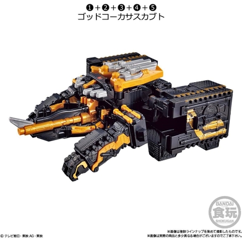 Mô hình Lắp Ráp Minipla King Caucasus Beetle & Guardian Hercules - Ohsama Sentai KingOhger của Banđai