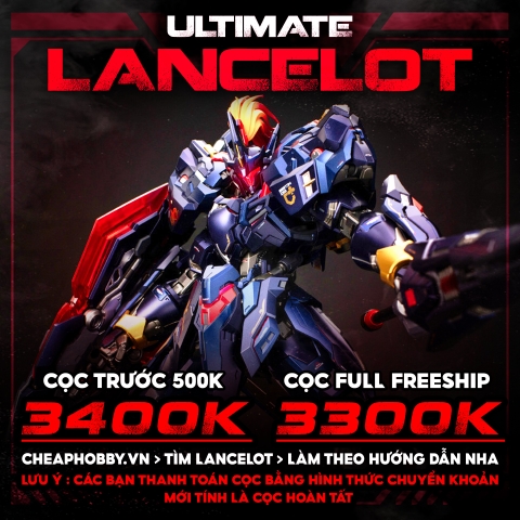 Mô Hình Ráp Sẵn MB Ultimate Lancelot - Knight of Ash của Moshow toys (bản giới hạn)