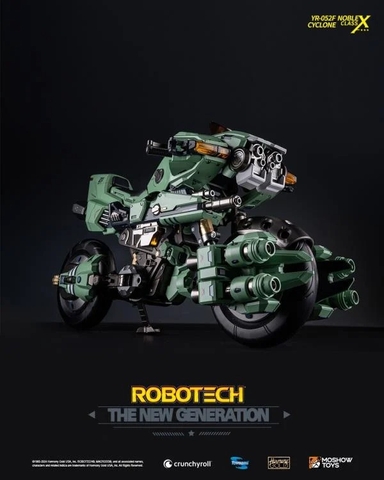 Mô Hình Ráp Sẵn MB Robotech Ultimate X-Class Space Fortress Cyclone Motorcycle của Moshow toys