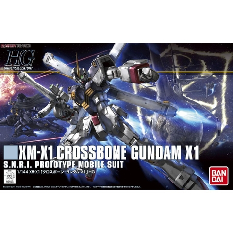 Mô hình Lắp Ráp Gundam HG UC 1/144 CROSSBONE GUNDAM X1 của BANDAI Nhật Bản