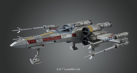 Mô Hình Lắp Ráp Star Wars 1/72 X-WING STARFIGHTER của Bandai Nhật Bản