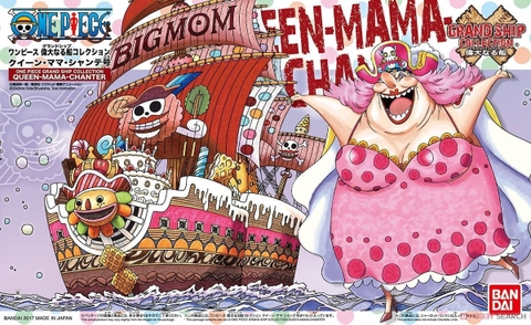 Mô Hình Lắp Ráp ONE PIECE GRAND SHIP COLLECTION QUEEN-MAMA-CHANTER của Bandai Nhật Bản