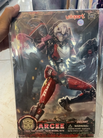 TRANSFORMERS-RISE OF THE BEASTS: AMK PRO Series-Arcee-Model Kit (Oversea Version)