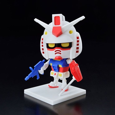 Mô Hình Lắp Ráp 1/1 GUNPLA-KUN DX SET (WITH RUNNER Ver. RECREATION PARTS) Chính Hãng Bandai