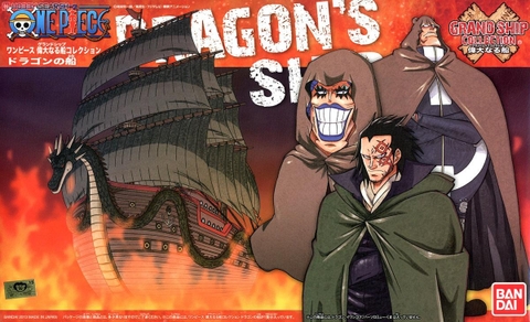 Mô Hình Lắp Ráp ONE PIECE GRAND SHIP COLLECTION DRAGON'S SHIP của Bandai Nhật Bản