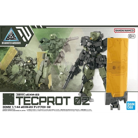 Mô Hình Lắp Ráp 30MM 1/144 eEXM-23 TECPROT 02 của Bandai Nhật bản