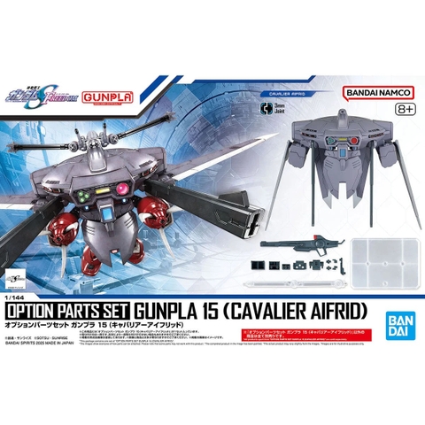 Mô Hình Lắp Ráp Gundam Phụ kiện OPTION PARTS SET GUNPLA 15 - CAVALIER AIFRID của Bandai Nhật Bản