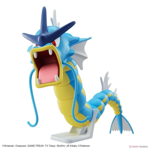 Mô Hình Lắp Ráp Pokemon PLAMO COLLECTION 52 SELECT SERIES Gyarados của Bandai Nhật bản