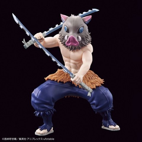 Mô Hình Lắp Ráp Demon Slayer – Hashibira Inosuke Chính Hãng Bandai (Cao 16cm)