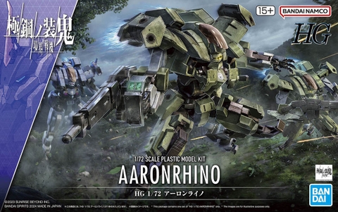 Mô hình lắp ráp Gundam HG 1/72 Aaronrhino (Kyoukai Senki) Chính Hãng Bandai