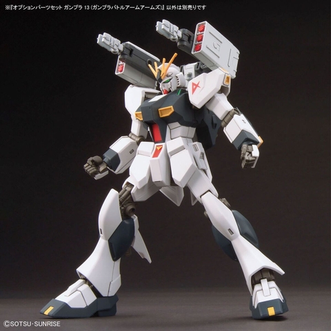 Mô Hình Lắp Ráp Gundam Bộ Phụ Kiện OPTION PARTS SET GUNPLA 13 (GUNPLA BATTLE ARM ARMS) của Bandai Nhật Bản