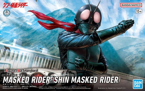 Mô Hình Lắp Ráp FRS Figure-rise Standard MASKED RIDER (SHIN MASKED RIDER) của Bandai Nhật Bản