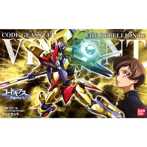 Mô Hình Lắp Ráp Gundam HG Code Geass 1/35 Vincent của Bandai Nhật Bản