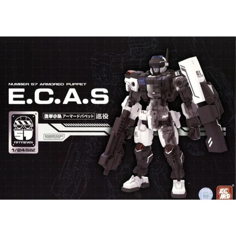 Mô Hình Lắp Ráp 1/24 NUMBER 57 Armored Puppet E.C.A.S (Patrol)