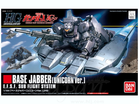Mô hình Lắp Ráp Gundam HG 1/14 HGUC Base Jabber (Unicorn Ver.) của Bandai nhật bản