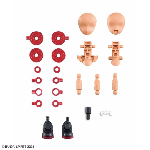 Mô Hình Lắp Ráp Bộ Phụ Kiện 30MS OPTION PARTS SET 18 - SERGEANT COSTUME - COLOR C của Bandai Nhật