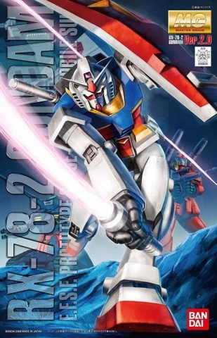 Mô Hình Lắp Ráp Gundam MG 1/100 GUNDAM RX-78-2 ver 2.0 của Bandai Nhật bản